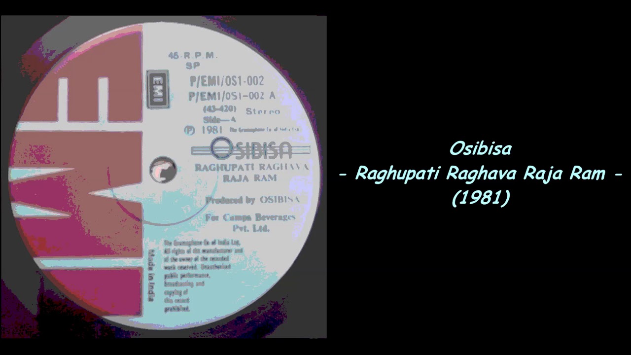 Osibisa - Raghupati Raghava Raja Ram (1981) - YouTube