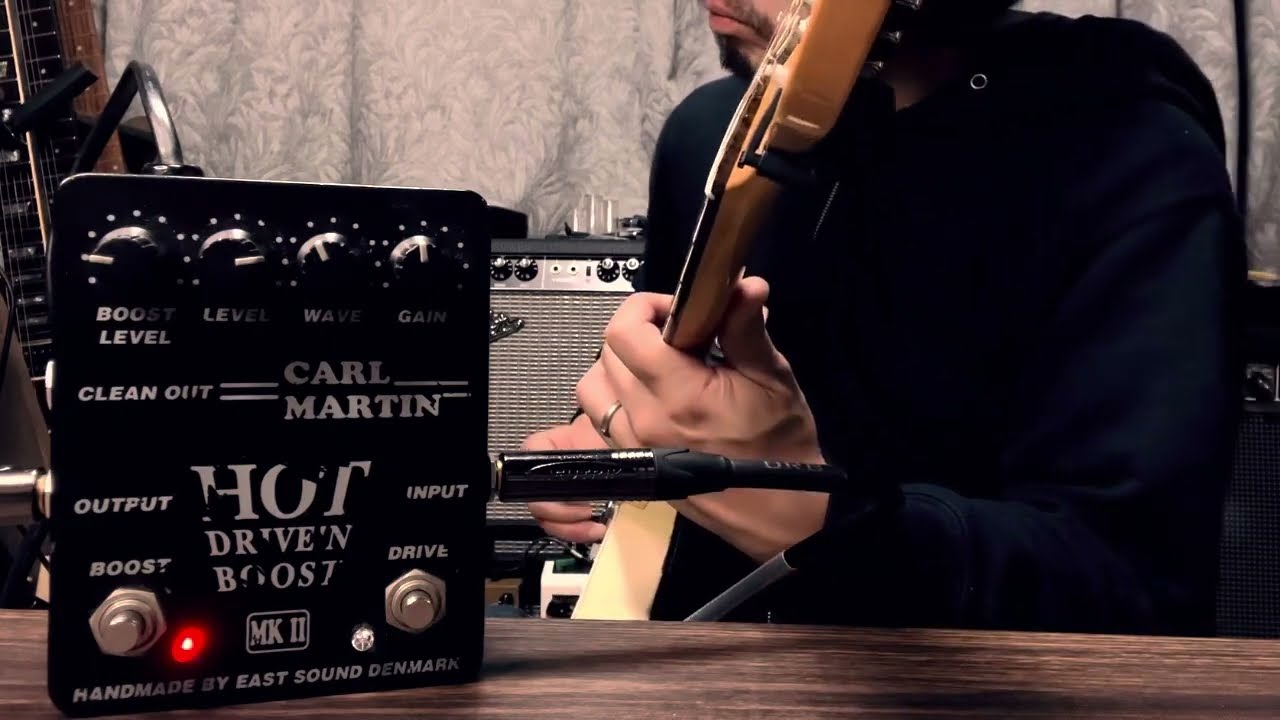 Carl Martin Hot Drive'n Boost MK2 - YouTube