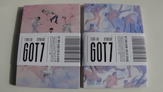 Unboxing GOT7 갓세븐 5th Mini Album Flight LOG: Departure (Rose