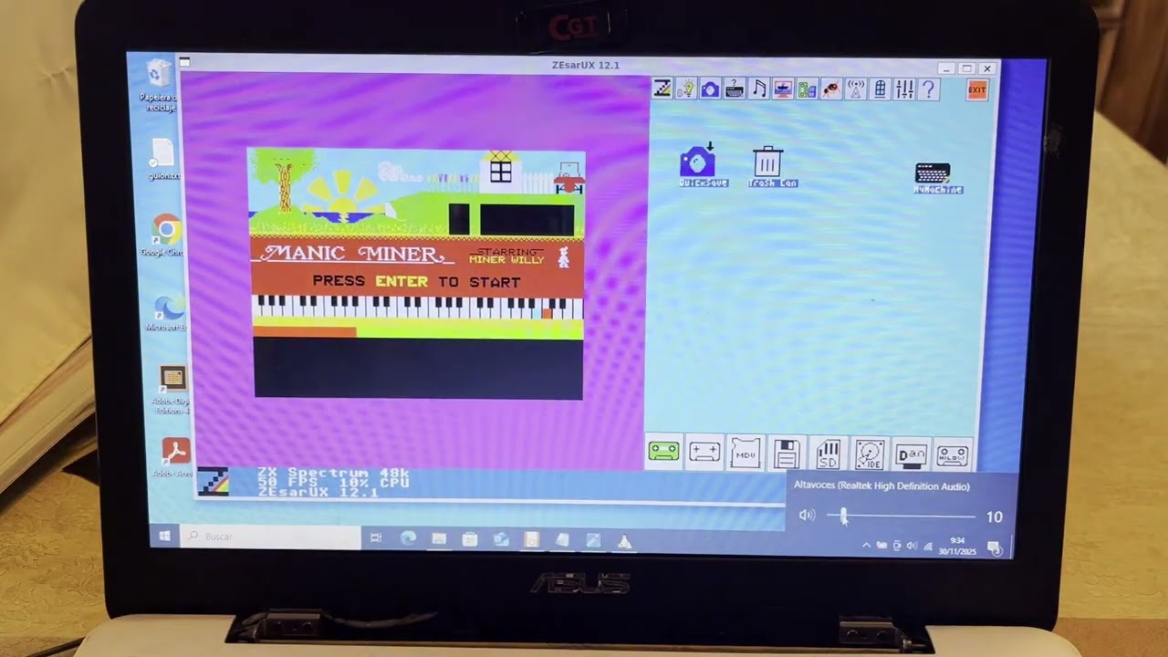 ZesarUX - One of the great ZX Spectrum emulators - YouTube