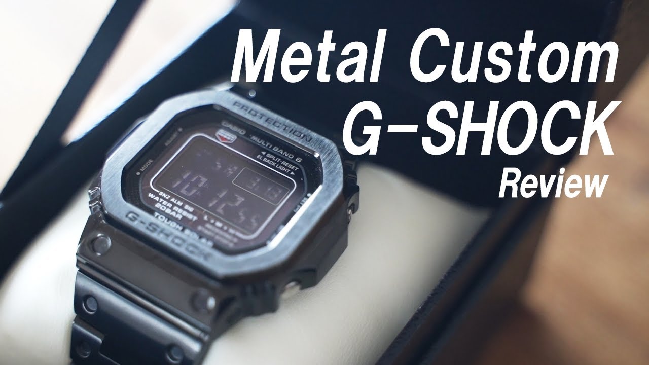SUB) [G-SHOCK Custom] Black Metal / Impressions after 4 months use