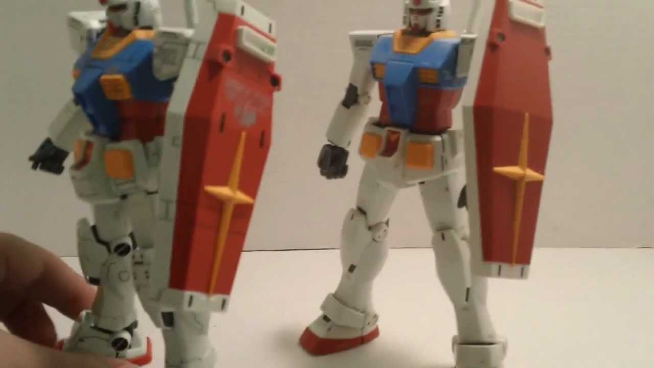 Master Grade RX 78-2 Gundam One Year War Version Review - YouTube