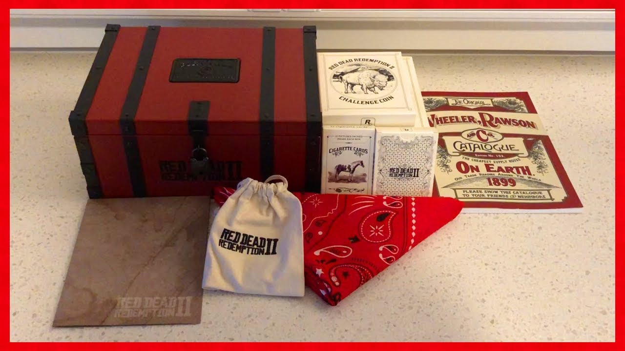 Red Dead Redemption 2 Collector's Box UNBOXING - Rockstar Games