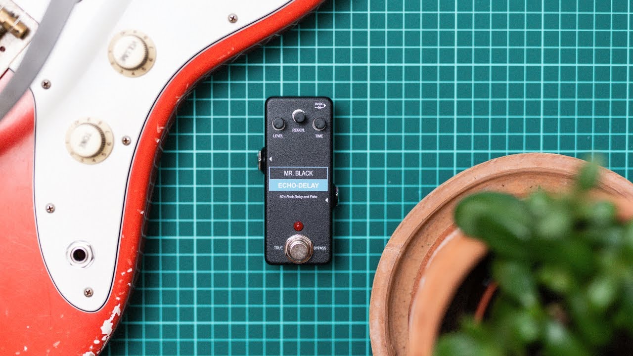 Mr. Black Echo-Delay: 80's Rack Delay and Echo! - YouTube