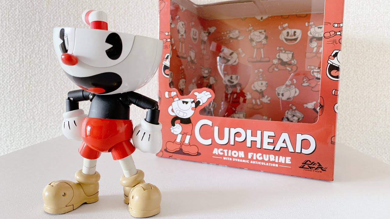 カップヘッドがアクションフィギュアになった！！Cuphead ActionFigure