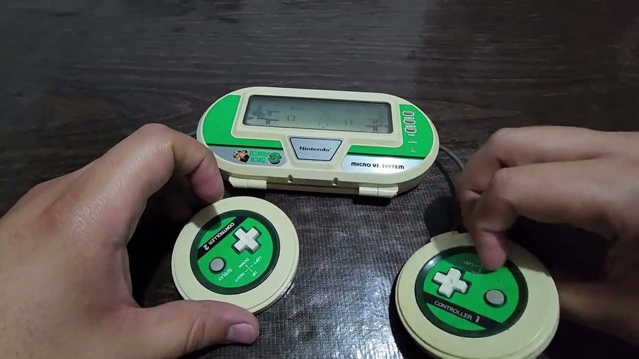 Nintendo Donkey Kong 3 Micro VS System - YouTube