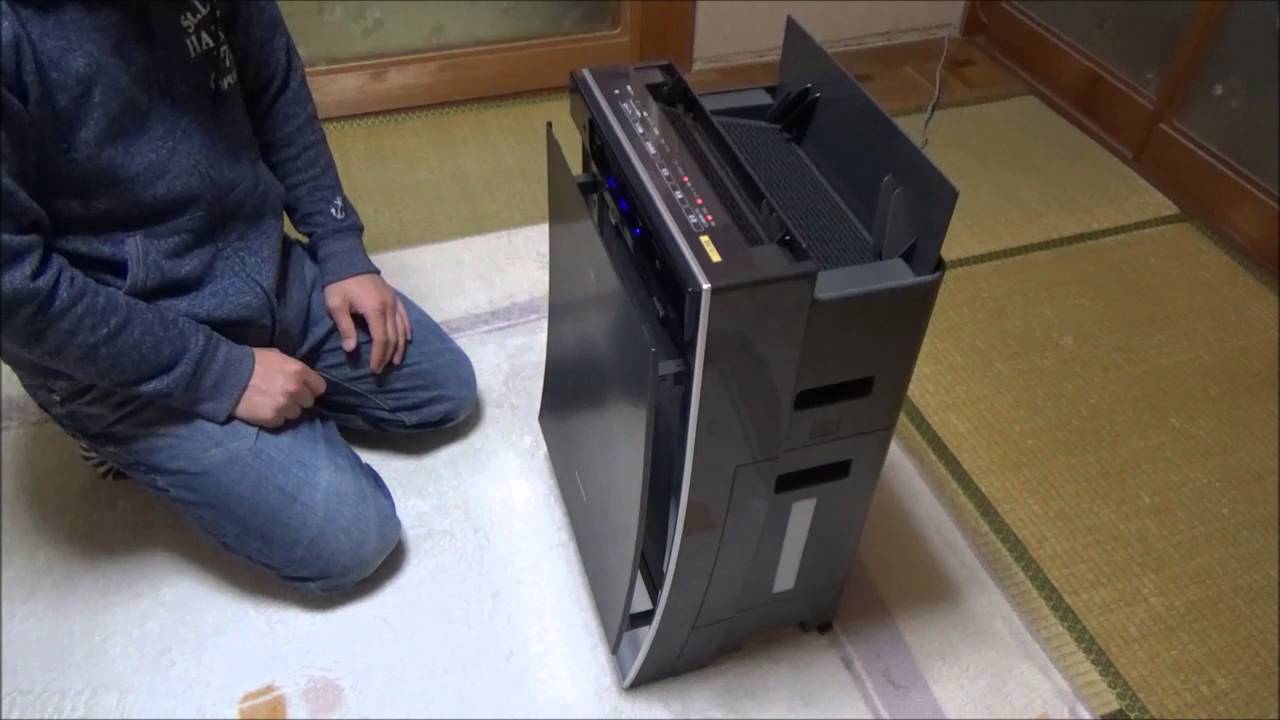 Home Appliance Introduction] Panasonic Air Purifier F-VXL90 - YouTube