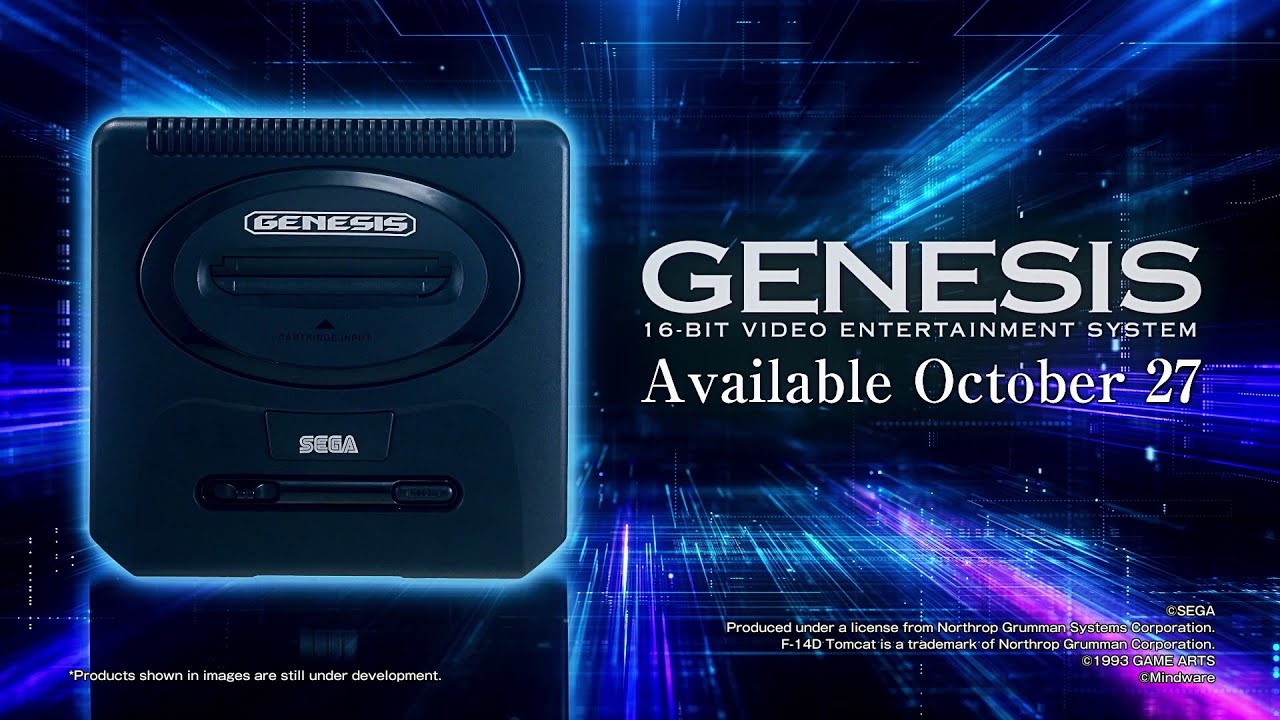 海外版メガドライブミニ2の「Genesis Mini 2」発表！一部タイトルが