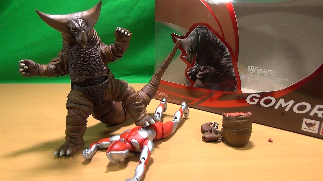 グリグリ動く！ S.H.フィギュアーツ ウルトラマン ゴモラ - YouTube