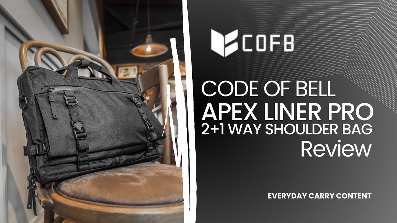 Code of Bell Apex Liner Pro Bag Review // with Built-in