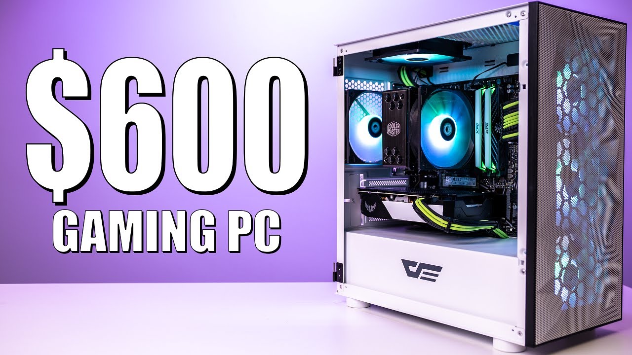 $600 Gaming PC Build! - Ryzen 5 3500X + GTX 1660 Super (w