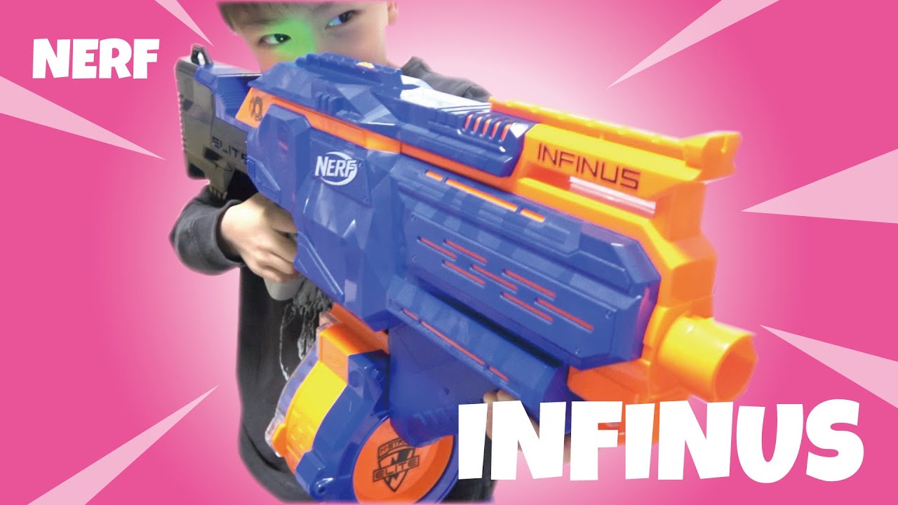 ナーフ エリート インフィニス 電動フルオート 自動給弾システム 30連