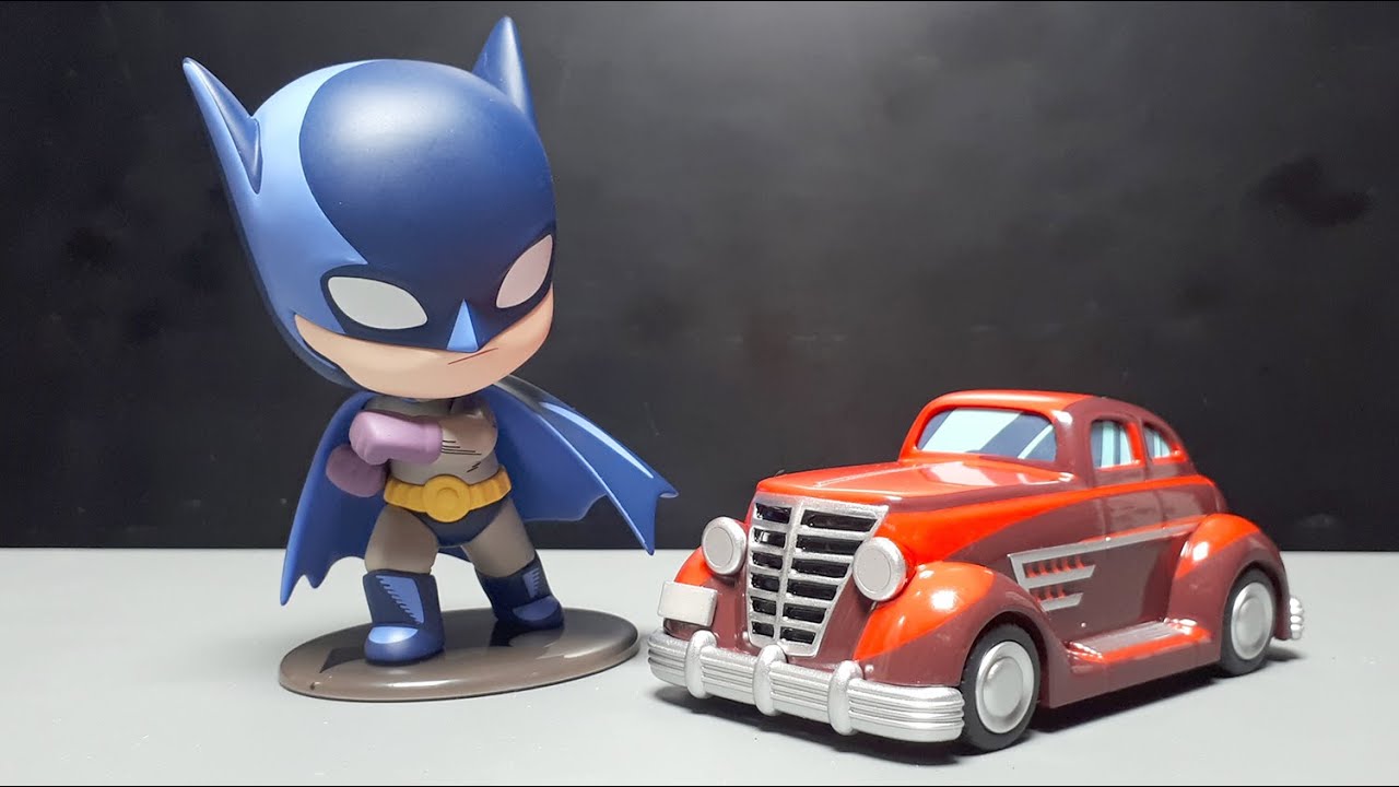 DC Batman 85th Anniversary 1939 secret chase Popmart batmobile car
