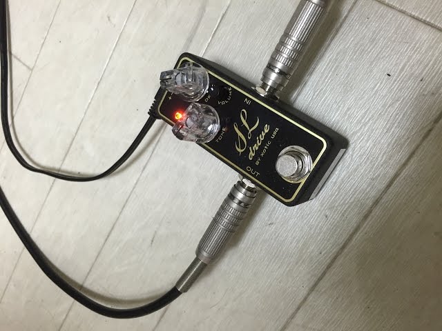 Xotic Effects SLdraive 歪みエフェクターの判断方法。 - YouTube
