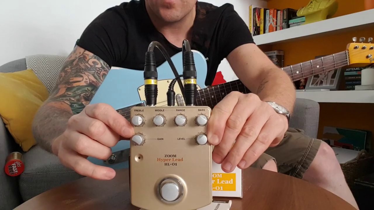 Zoom HL01 Hyper Lead Distortion Demo - YouTube