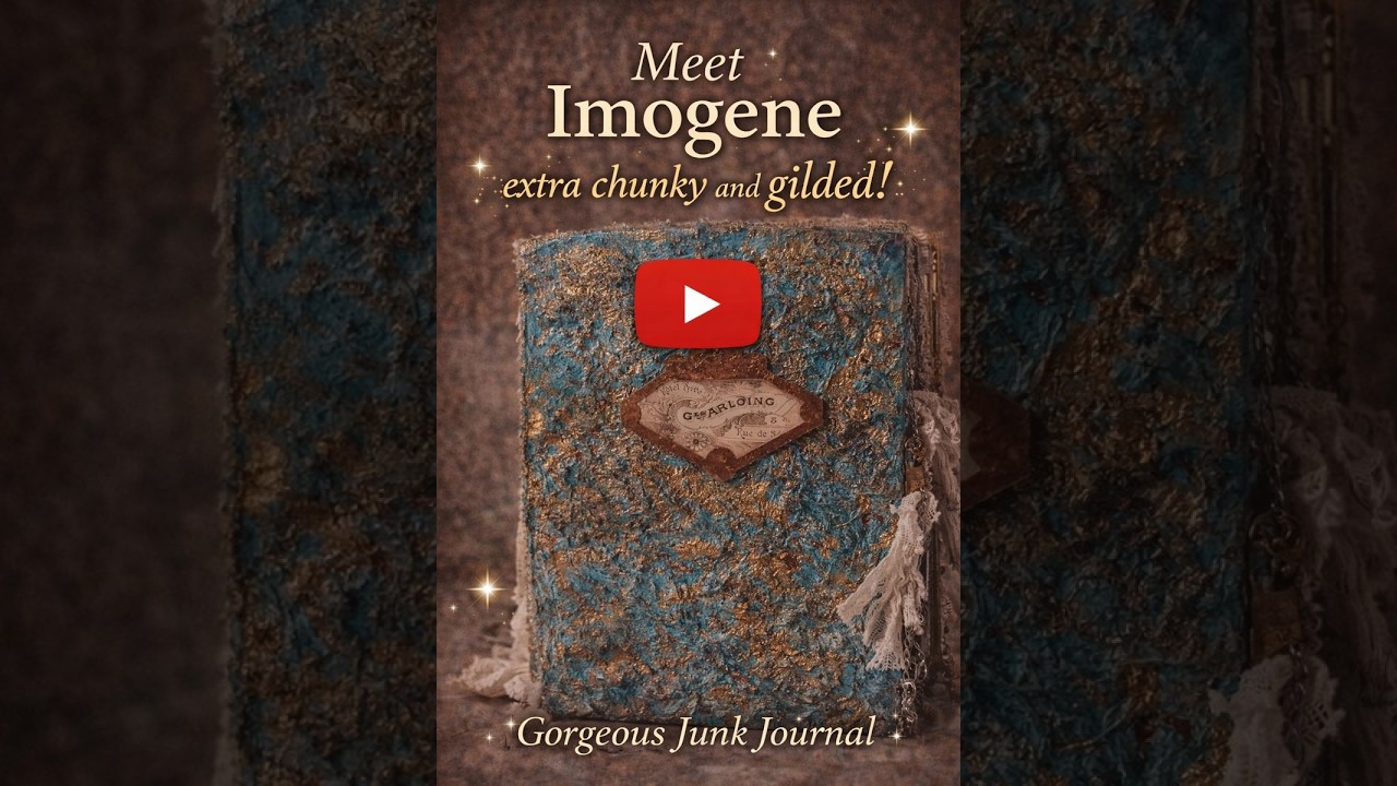 Imogene Handmade Junk Journal Flip-Thru 😍 | 174 Pages of Chunky