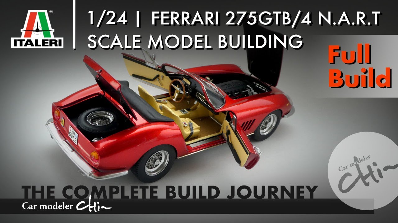 ITALERI | FERRARI 275GTB/4 | Full Build - YouTube