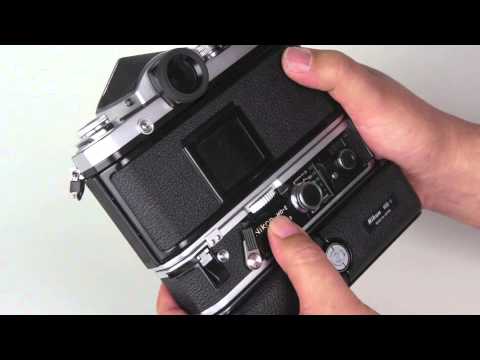 ニコンF2 モータードライブ フィルム巻き上げ - YouTube