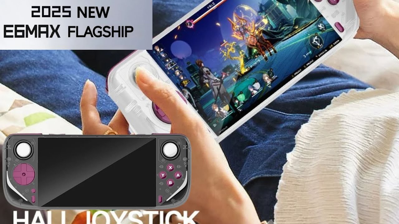 E6MAX Android Handheld Game Console 🔥 – 1000 Retro Games in Your