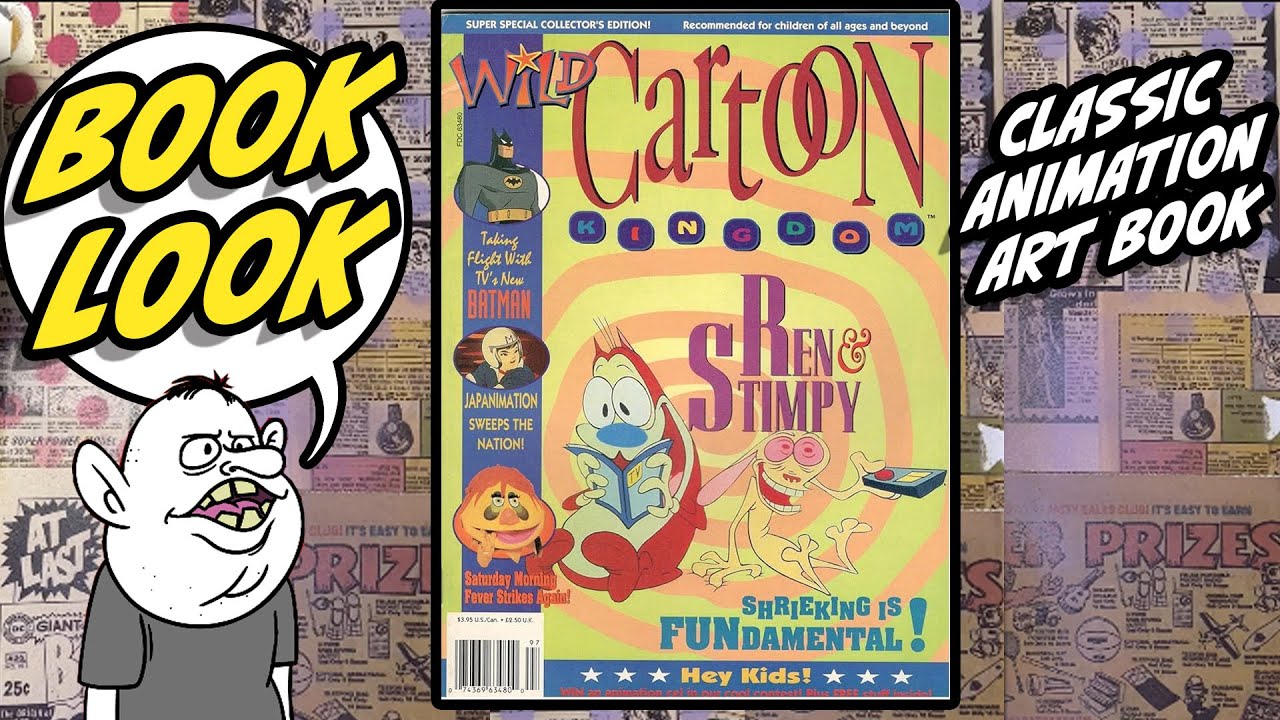 Wild Cartoon Kingdom Magazine Issue #1 Ren & Stimpy Batman Re