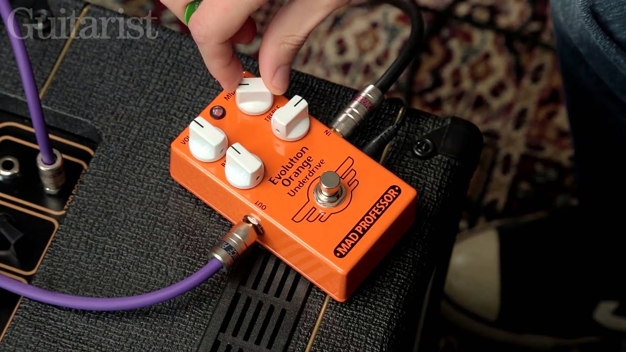 Mad Professor Evolution Orange Underdrive - YouTube