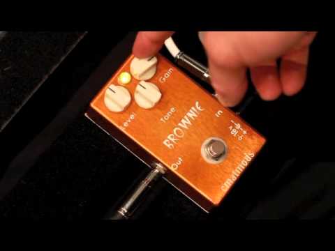 CMATMODS Brownie Overdrive Pedal Demo - YouTube