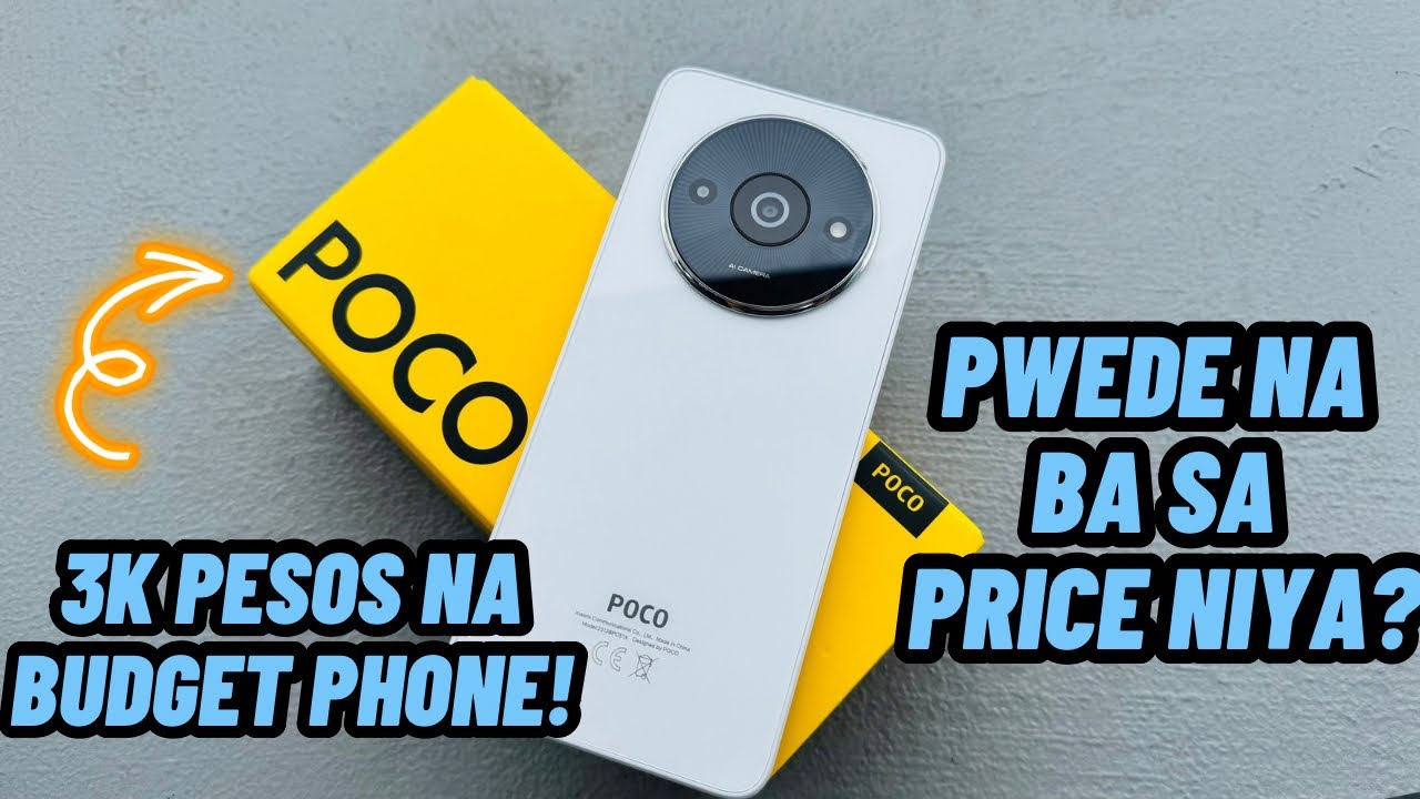 POCO C61 Unboxing AND HANDS ON - NEW BUDGET PHONE AROUND 3K PESOS