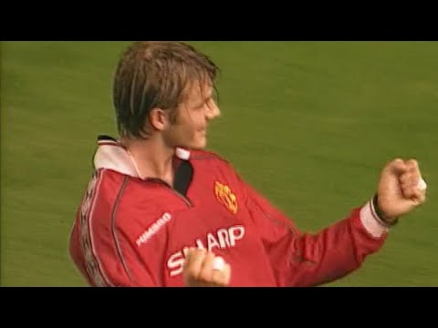 David Beckham cross & pass 1999-2003 - YouTube