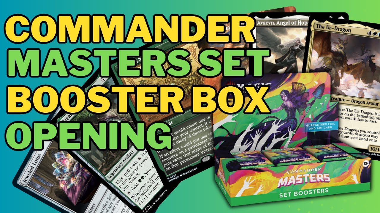 MTG Masters 25 Booster Box Opening! Magic's 25th Anniversary Set