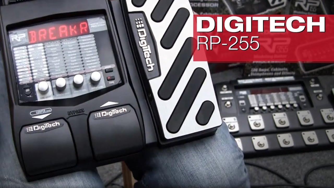 DigiTech RP255 Modeling Guitar Processor | Effects Database