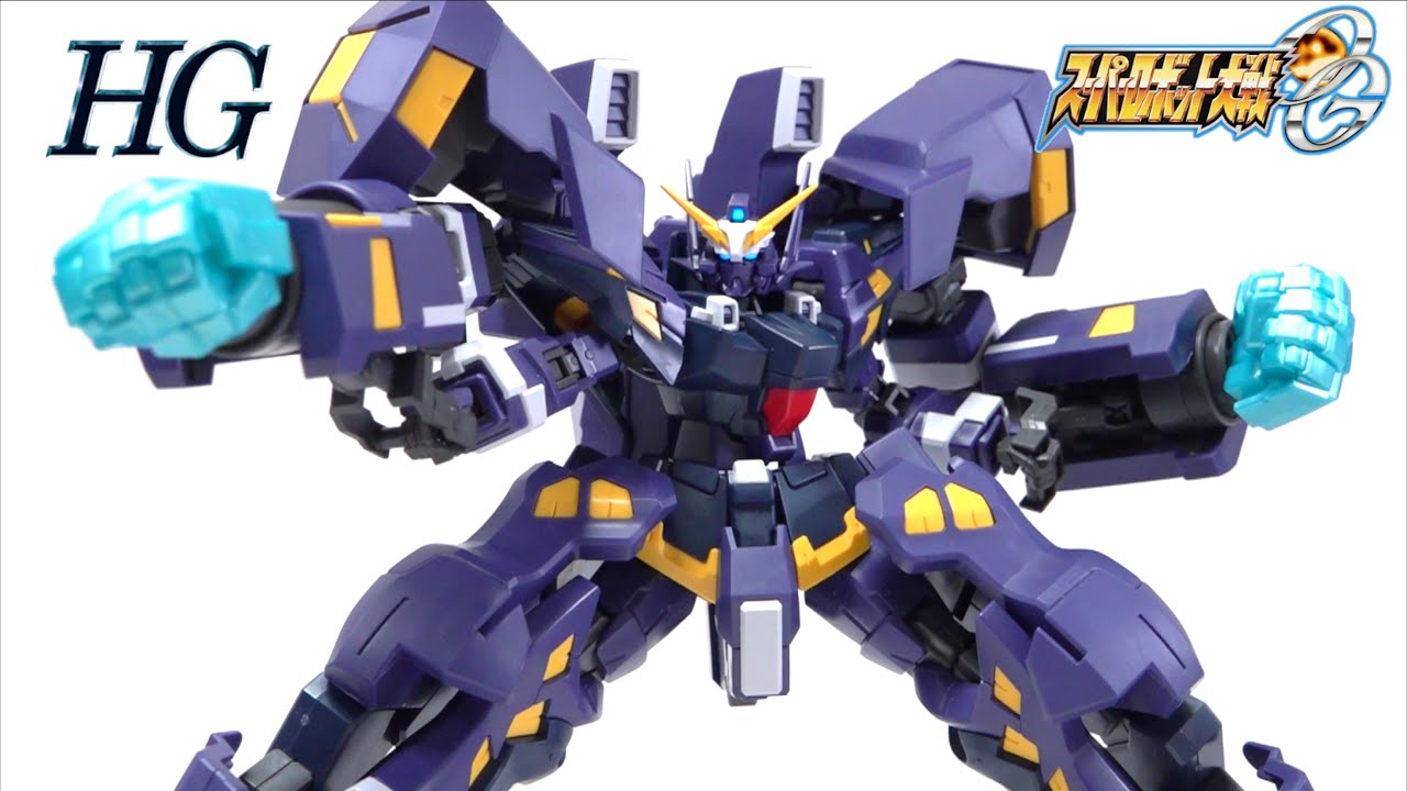 スパロボOG HG ヒュッケバインボクサー】ギミック満載！全長約230mmの
