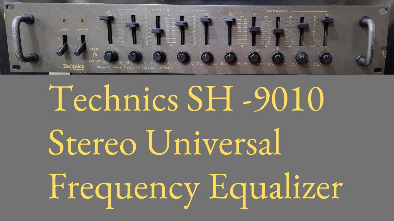 Technics SH -9010 Stereo Universal Frequency Equalizer Price IN