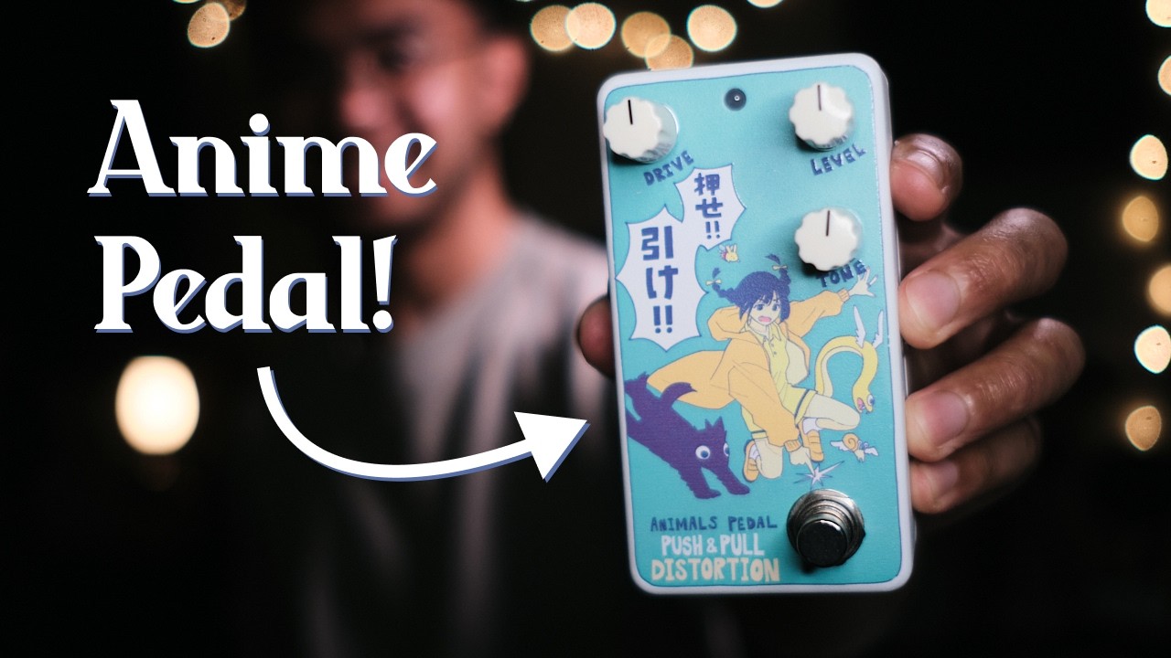 The ANIME Pedal | Animals Pedal Custom Illustrated Push & Pull