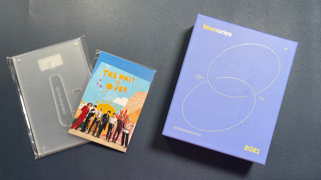 Unboxing BTS Memories of 2021 BLU RAY - YouTube