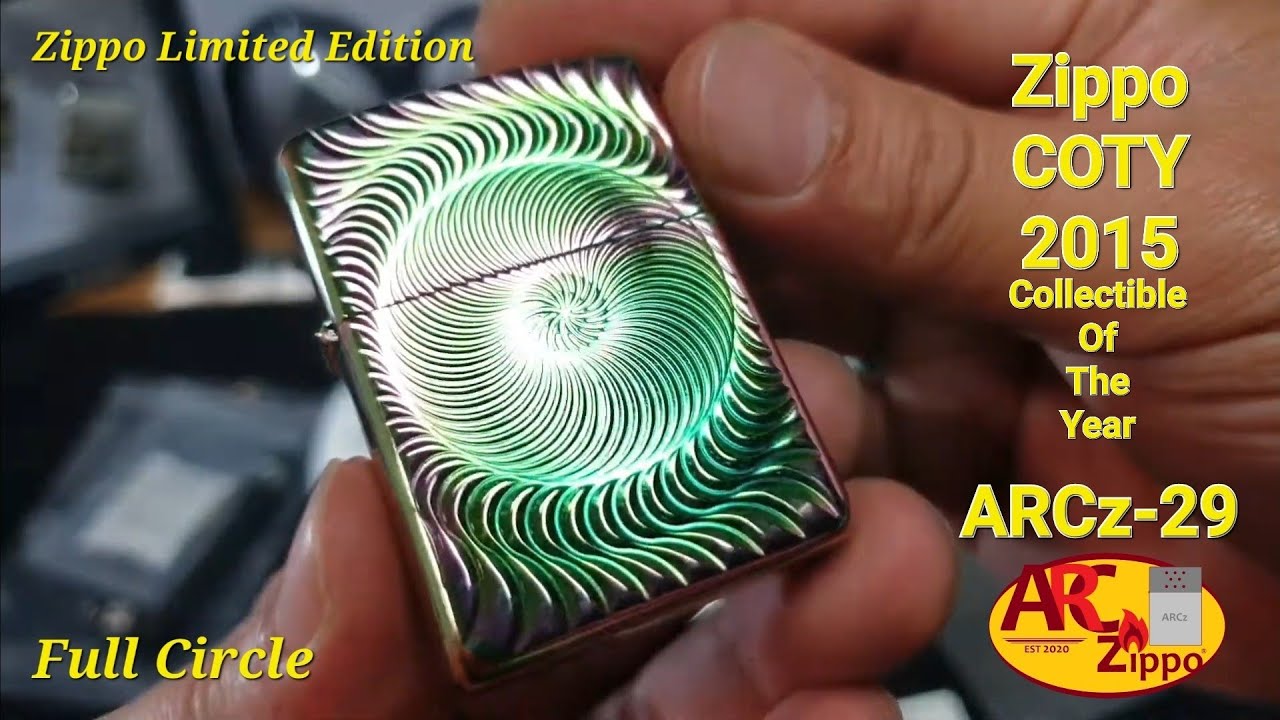 Zippo 2015 Collectible Of The Year (28883) FULL CIRCLE | COTY