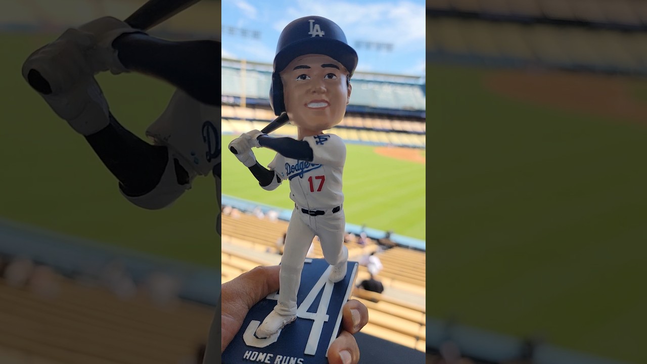 大谷翔平選手 50/50(ホームラン) ボブルヘッド人形 2025年8月27日