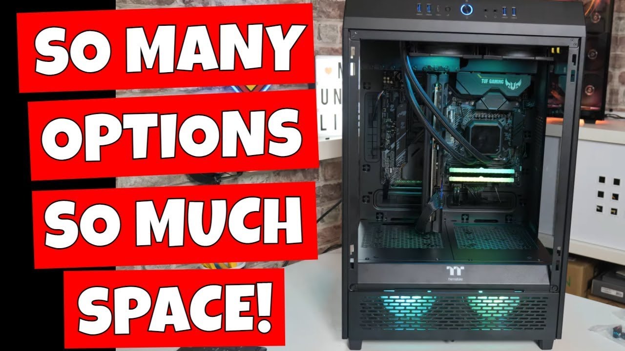 Thermaltake The Tower 500 EATX Modular Vending Machine Style PC