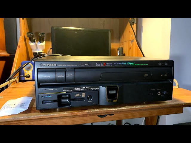 Rare Pioneer LaserActive NEC PAC-N1 Restoration! Play TurboGrafx