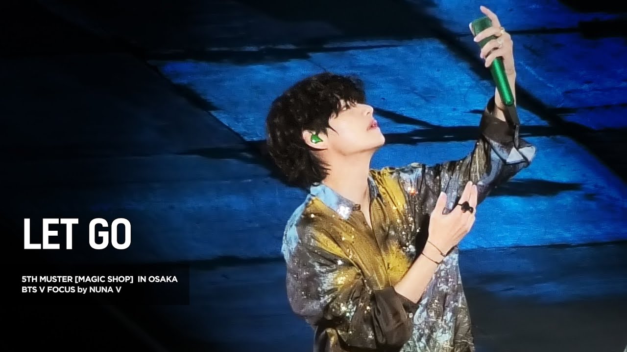 191215 5th muster MAGIC SHOP - Let Go / BTS V / 방탄소년단 뷔 (4K