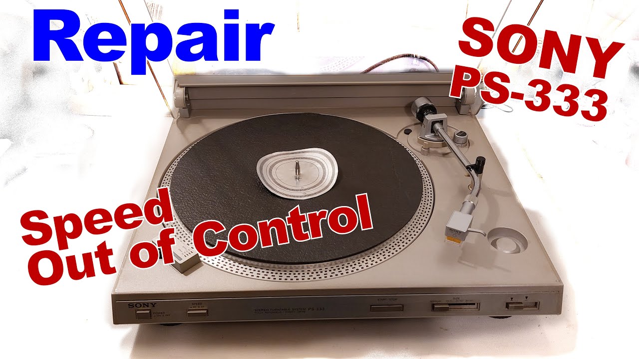 Sony PS-LX330P Full Automatic stereo Turntable - YouTube