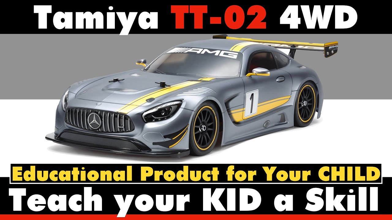 TAMIYA Mercedes AMG GT3 4WD KIT - EDUCATIONAL project for your