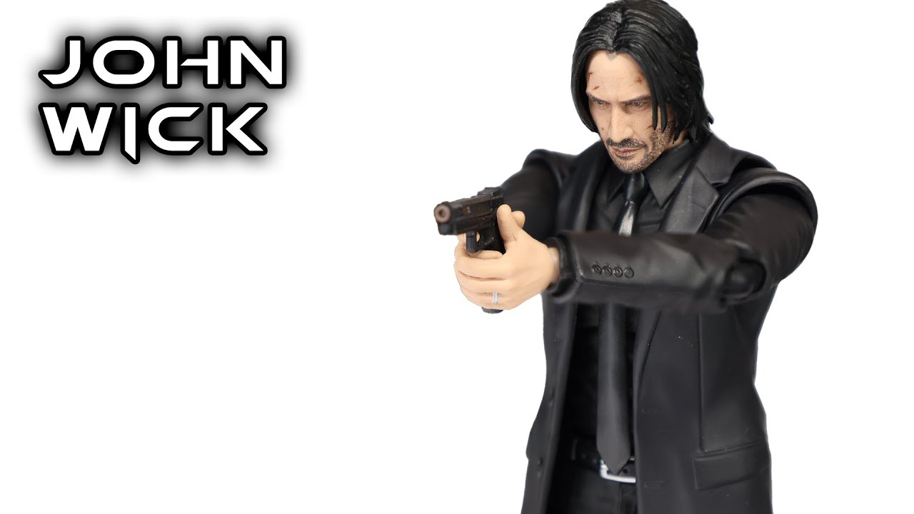Mafex JOHN WICK Chapter 3 No. 233 Action Figure Review - YouTube