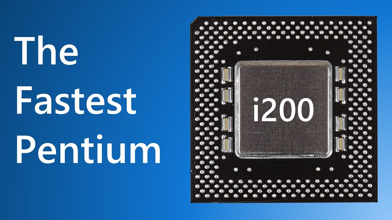 Pentium 200 MHz Review for DOS Gaming - YouTube