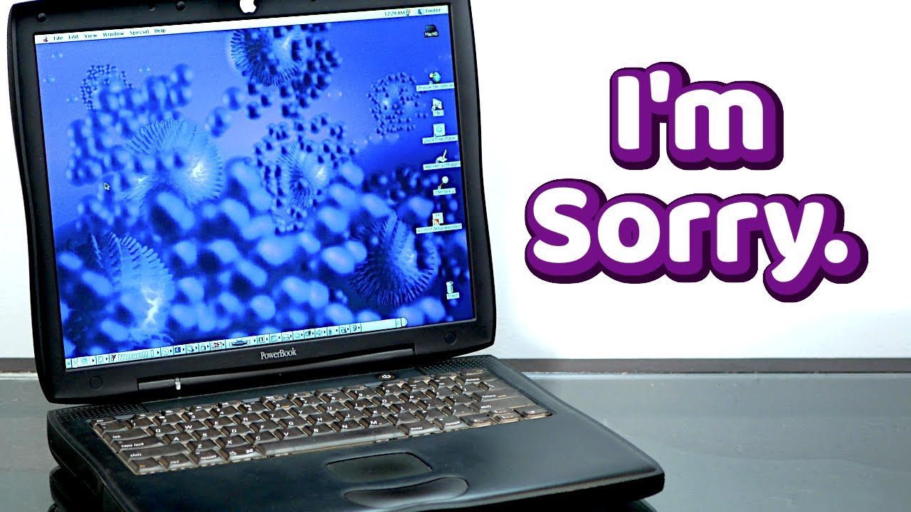I'm Sorry, PowerBook G3 Pismo. - YouTube