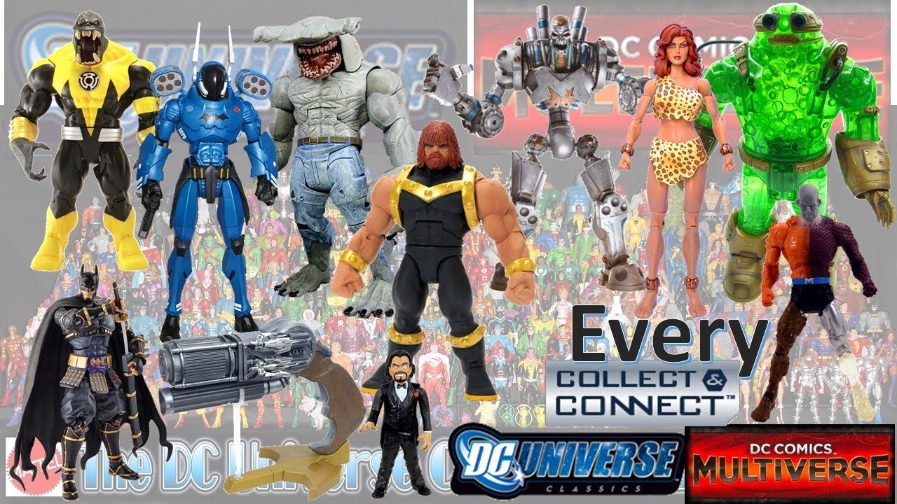 Every DC Universe DC Multiverse CNC Collect and Connect BAF Build