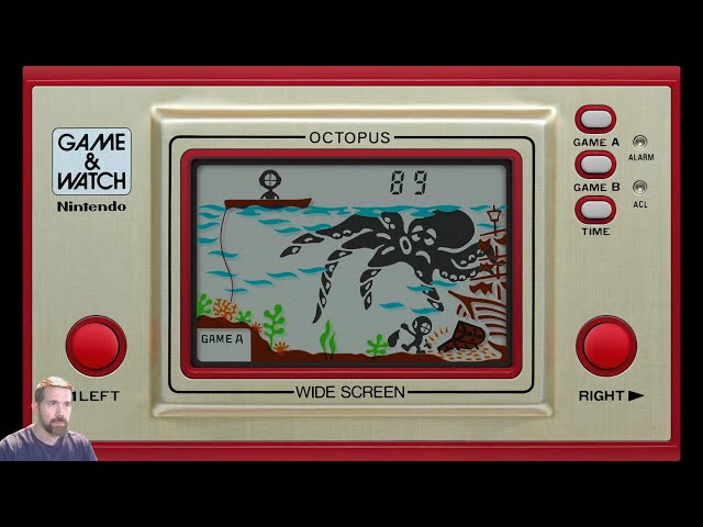 Nintendo Game & Watch: Octopus MAME Gameplay - YouTube