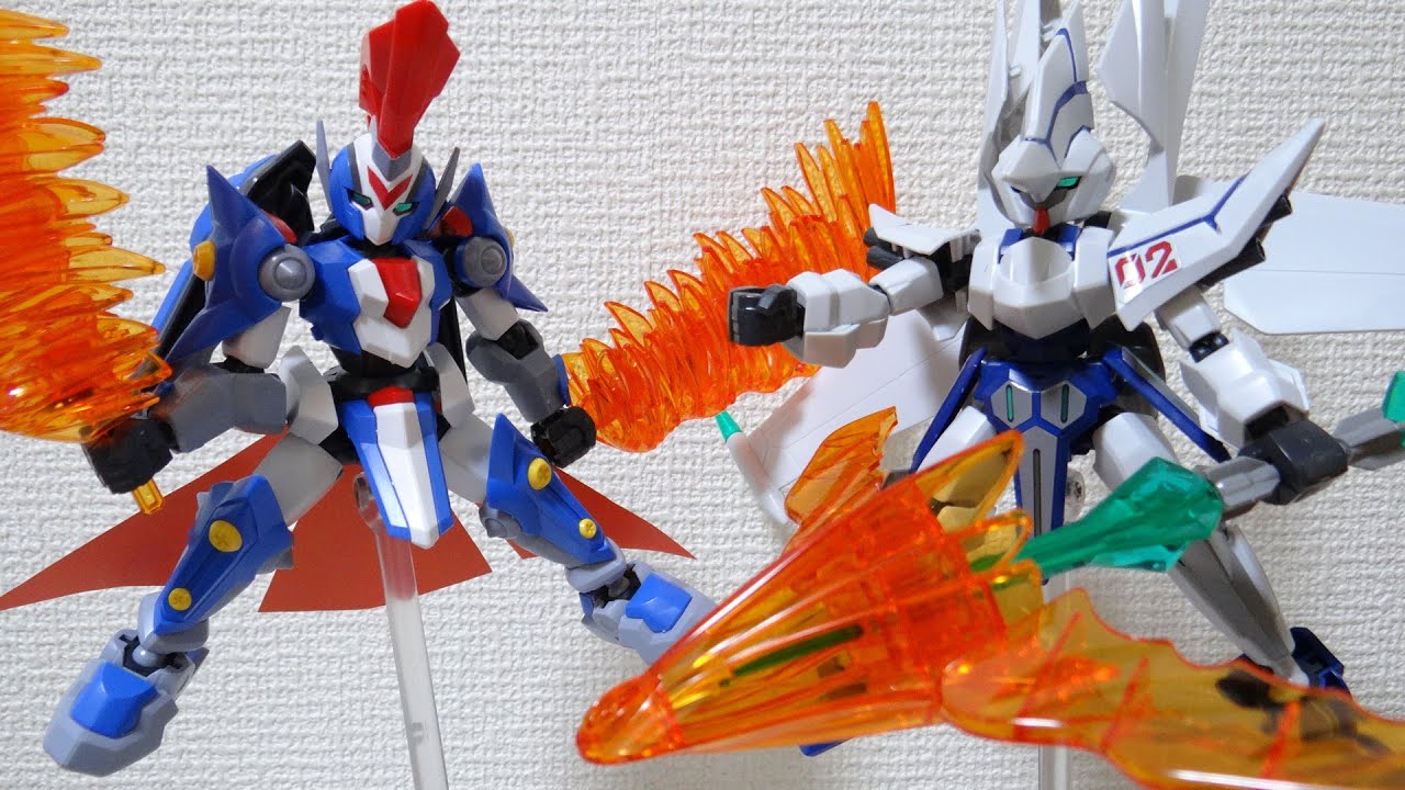 LBX Double Ray Wing Achilles D9 Odin Mk-2 Custom Effect DX2