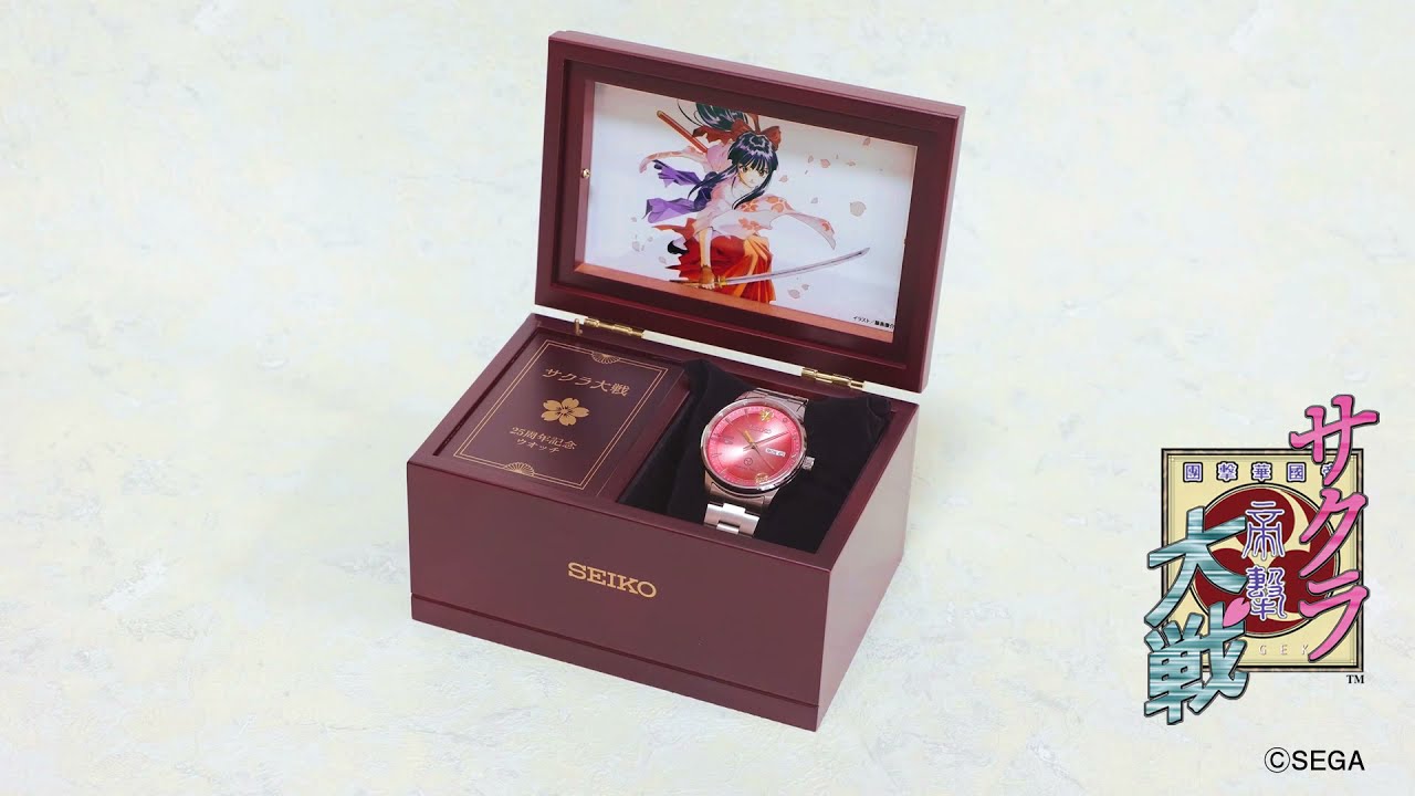 サクラ大戦×セイコー 25周年記念オフィシャルウオッチ／プレミアム