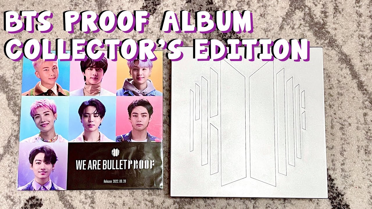 unboxing] BTS Proof Collector's Edition (the most EXPENSIVE album