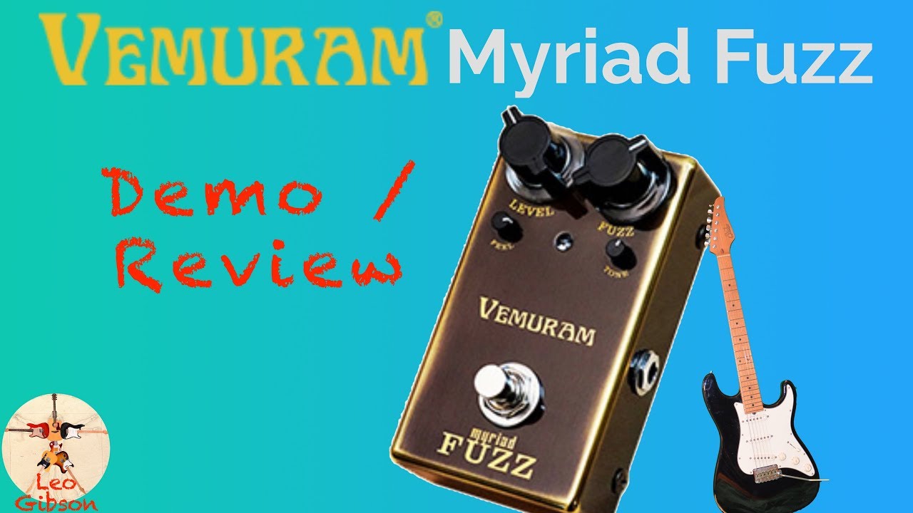 VEMURAM MYRIAD FUZZ: Demo / Review (with Marshall SV20) - YouTube